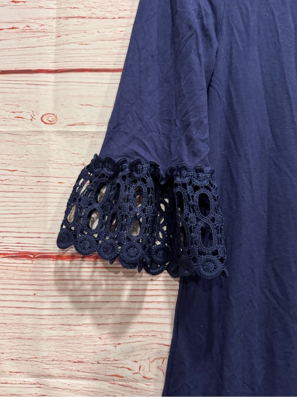 Lilly Pulitzer Ophelia Dress in True Navy Sz M - Picture 7 of 13